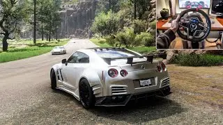1000HP NISMO GT-R R35 BROKE MY STEERING WHEEL!! (Forza Horizon 5 Gameplay)
