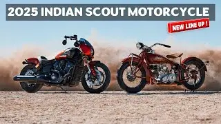 NEW LINE UP !! 2025 INDIAN SCOUT (SPECS & PRICE)