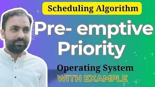 Lec-14: Preemptive Priority Scheduling algorithm in OS with Example