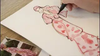Rene Veno Fashion Illustration for Live Events