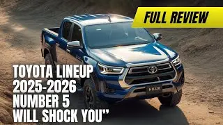 12 New Toyota Cars Coming in 2025&ndash;2026 | RAV4, Land Cruiser, Century & More (Full Breakdown)