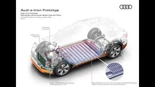 Audi e-tron 95 kWh thermal management system