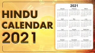 Hindu Calendar 2021 | Hindu Festival Calendar 2021 | Hindu Panchang 2021 | Hindu holidays 2021