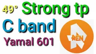 How to add Yamal 601📡 49&deg; east new channel update or strong tp