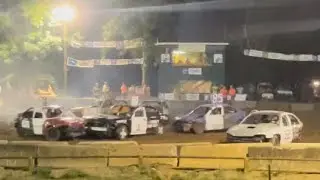Gut N Go Demolition Derby at the Putnam County Fair 2024