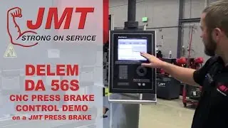 Delem DA 56S CNC Control on a JMT Press Brake