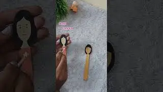 wooden spoon craft✨ #diy #craftideas #artandcraft