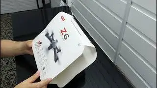 Распаковка квадрокоптера Syma Z6. Первый взгляд.