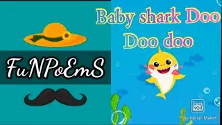 Baby shark | Doo Doo Doo | baby poems| nursery rhymes| FunPoems