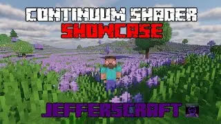 Minecraft 1.16 Continuum shader showcase paired with Moderna HD Texture Pack