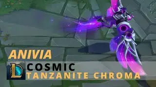 Cosmic Anivia Tanzanite Chroma - League Of Legends