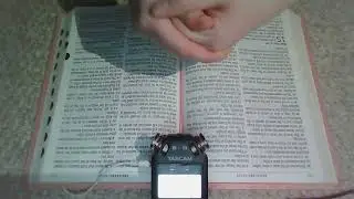 Reading bible lofi asmr