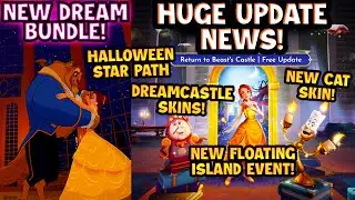 Halloween Star Path, New Dreambundle and More! SECRET UPDATE NEWS in Disney Dreamlight Valley.