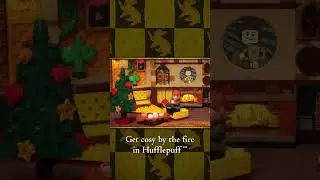 Festive fun in the LEGO&reg; Hogwarts&trade; Common Rooms &ndash; cosy fireplaces, ambience and magic details