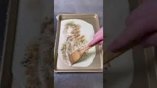 How to make rolled ice cream at home! Subscribe if you want to try and make this! #shorts