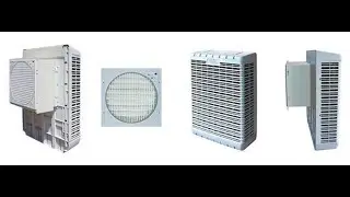 Window mounted evaporative air cooler XZ13-060C