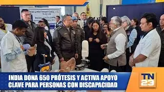 India dona 650 prótesis y activa apoyo clave para personas con discapacidad