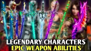 Epic Weapon Abilities of Itu, Kotl, Monkey King & June 🔥 Legendary Powers | Shadow Fight 4 Arena #1
