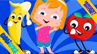 Umi Uzi | Apples And Bananas | Nursery Rhymes For Children Cartoon Video