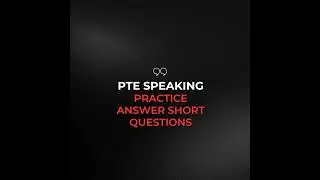 PTE SPEAKING | ANSWER SHORT QUESTIONS| PRACTICE DAILY #pte #ptespeaking  #english #punjabi #canada