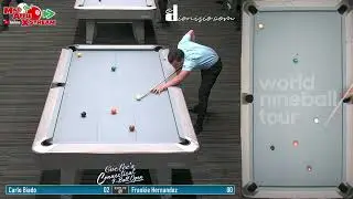 Carlo Biado Vs Frankie Hernandez - US 1 Billiards CueLee's Connecticut 9-Ball Open