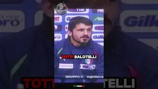 GATTUSO PARLA DI TOTTI e BALOTELLI #ytshorts #italia #ytshort