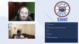 Pucks in Deep podcast live!