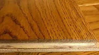 Calder Engineered Golden Oak Handscraped Lacquered