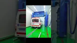 Ambulance Touchless wash machine Disinfecting and washing