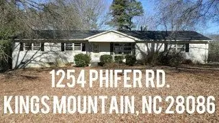1254 Phifer Rd. Kings Mountain, NC 28086