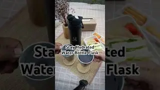 Water Bottle flask with cute design 😍⛺️🥤 #waterflask #bottle #stayhydrated