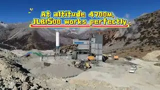 Extreme Altitude Test &mdash; JLB1500 Asphalt Plant at 4,700m | Shaanxi Roadbest