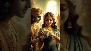 Radhe Krishna 🙏 Khushi Shukla beauty makeup # YouTube shorts # trending short
