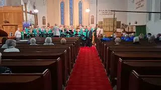 Tamworth Ladies' Choir singing 