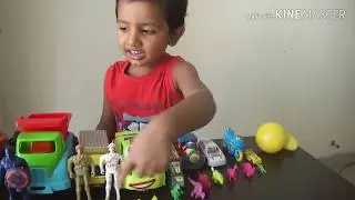 Huge car toy & Hulk another toy Play Toy Bd with Ahnaf