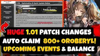 Новые примечания к патчу 1.01 для Arknights: Endfield и мгновенное получение всех наград симуляции!