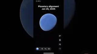 Planetary alignment Jan 25, 2025 #aarnikandanvay #planetarium #planetaryalignment