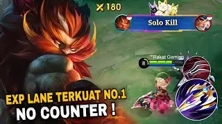MAIN AULUS SOLO RANK LAWAN ZILONG TIK TOK DI EXP LANE! AULUS BEST BUILD 2025 ~ MLBB