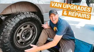VAN SUSPENSION UPGRADE | Plus VANLIFE REPAIRS After 10-Months Of Full-Time Living