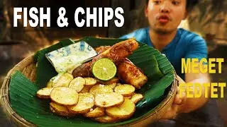 Paneret Fiskefilet m/ spr&oslash;de skive kartofler | Fish and Chips  | Eksotisk mad k&oslash;kken | S01E18