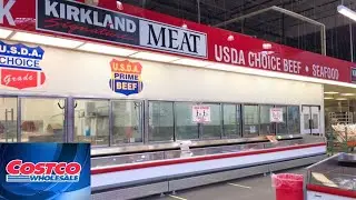COSTCO SHOP WITH ME FOOD GROCERY MEAT HOME SHOPPING STORE WALK THROUGH 4K