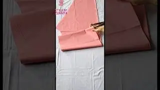 very easy plaazo cutting #easy #plazo #cuttingskills #shorts