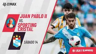 Juan Pablo II 0-2 Sporting Cristal: resumen de hoy, mejores jugadas y goles | #Liga1TeApuesto2026