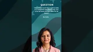 H1B Concurrent Employment: Can You Work 2 Contract Jobs (40 + 20 hours)?