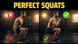 How to Do Squats at Home | Beginner Leg Workout (No Equipment) | CoreStorm