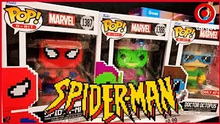 Spider-Man 8-Bit Funko POPs Swing Into Target Marvel