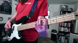 Death Grips - Ring A Bell (Bass Cover)