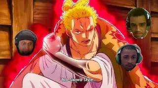 Zoro's No sword Style vs Gamblers, CP-0 in Wano Reaction Mashup | One Piece