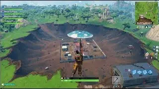 FORTNITE DUSTY DIVOT CRATER - Battlepass Season 4!!!