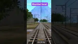 Mumbai local Byculla to Dadar in local train simulator #indianrailways #localtrainmumbai